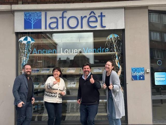 Photo de l'équipe de l'agence